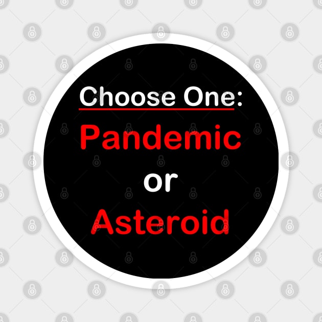 Choose One: Pandemic or Asteroid Magnet by GeekNirvana